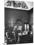 Attorney General Robert F. Kennedy Standing at His Desk-null-Mounted Photographic Print