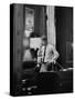 Attorney General Robert F. Kennedy, Talking on the Telephone in His Office-George Silk-Stretched Canvas