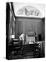 Attorney General Robert F. Kennedy Working Late into the Night in His Office-null-Stretched Canvas