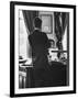 Attorney General Robert Kennedy, Conferring with Brother President John Kennedy at White House-Art Rickerby-Framed Photographic Print