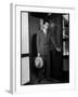 Attorney Richard Nixon in the Doorway of Law Office After Returning From WWII to Resume His Career-George Lacks-Framed Photographic Print