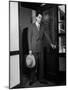 Attorney Richard Nixon in the Doorway of Law Office After Returning From WWII to Resume His Career-George Lacks-Mounted Photographic Print