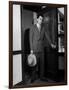 Attorney Richard Nixon in the Doorway of Law Office After Returning From WWII to Resume His Career-George Lacks-Framed Photographic Print