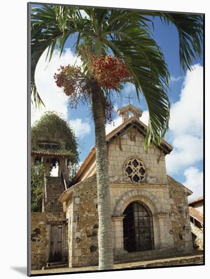 Attos Do Chavon Church, Dominican Republic, West Indies, Caribbean, Central America-Ken Gillham-Mounted Photographic Print