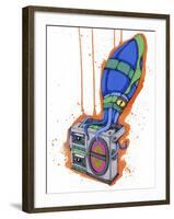Attracted To The Sound Too-Ric Stultz-Framed Giclee Print