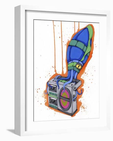 Attracted To The Sound Too-Ric Stultz-Framed Giclee Print