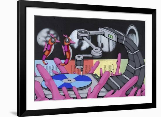 Attracted To The Sound-Ric Stultz-Framed Giclee Print