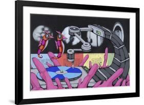 Attracted To The Sound-Ric Stultz-Framed Giclee Print