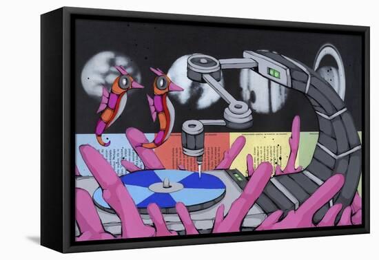 Attracted To The Sound-Ric Stultz-Framed Stretched Canvas