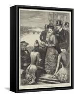 Attractions of the Boat-Race-Henry Stephen Ludlow-Framed Stretched Canvas