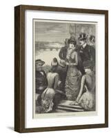 Attractions of the Boat-Race-Henry Stephen Ludlow-Framed Giclee Print