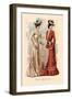 Attractive Afternoon Gowns-null-Framed Art Print