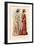 Attractive Afternoon Gowns-null-Framed Art Print