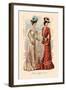 Attractive Afternoon Gowns-null-Framed Art Print