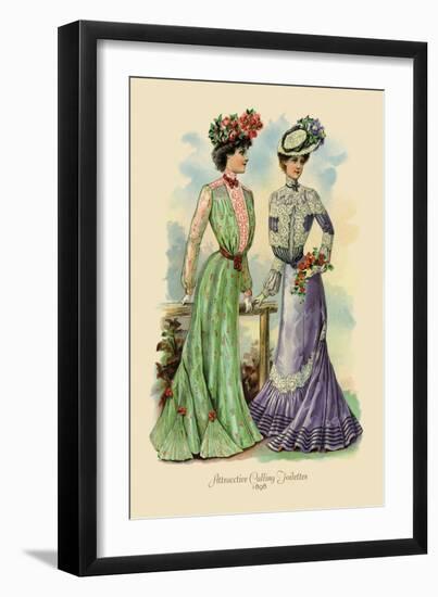 Attractive Calling Toilettes-null-Framed Art Print