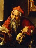 Saint Jerome-(attributed to) Joos Cleve-Mounted Giclee Print