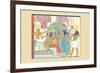 Atum, Ramses II and Sefekh-J. Gardner Wilkinson-Framed Premium Giclee Print