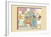 Atum, Ramses II and Sefekh-J. Gardner Wilkinson-Framed Art Print