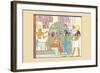 Atum, Ramses II and Sefekh-J. Gardner Wilkinson-Framed Art Print