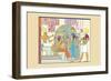 Atum, Ramses II and Sefekh-J. Gardner Wilkinson-Framed Art Print