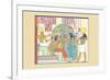 Atum, Ramses II and Sefekh-J. Gardner Wilkinson-Framed Art Print