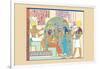 Atum, Ramses II and Sefekh-J. Gardner Wilkinson-Framed Art Print