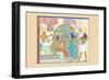 Atum, Ramses II and Sefekh-J. Gardner Wilkinson-Framed Premium Giclee Print