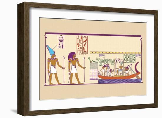 Atum-J. Gardner Wilkinson-Framed Art Print