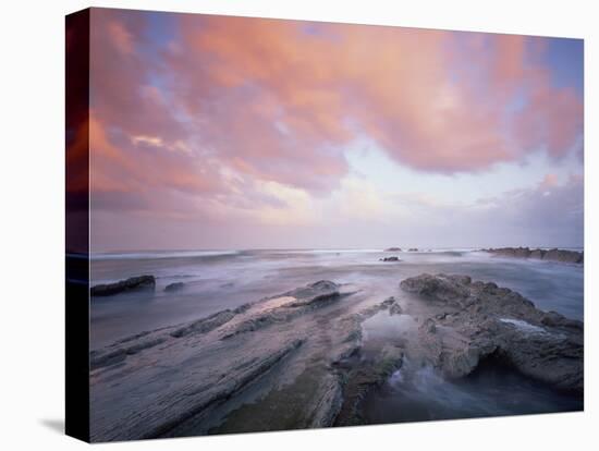 Atxabiribil Beach, Basque Country, Bay of Biscay, Spain, October 2008-Popp-Hackner-Stretched Canvas