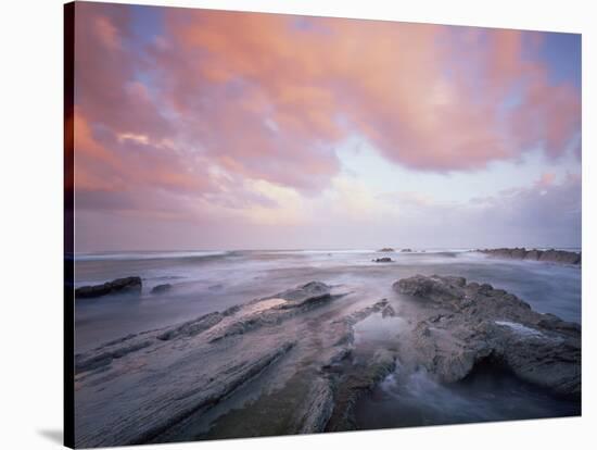 Atxabiribil Beach, Basque Country, Bay of Biscay, Spain, October 2008-Popp-Hackner-Stretched Canvas