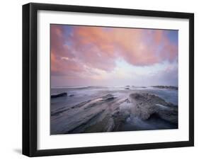 Atxabiribil Beach, Basque Country, Bay of Biscay, Spain, October 2008-Popp-Hackner-Framed Premium Photographic Print