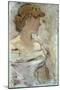 Au Bal - Marguerite de Conflans en Toilette de Bal, 1870-80-Edouard Manet-Mounted Giclee Print