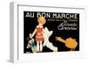 Au Bon Marche, Jouets et Etrennes-René Vincent-Framed Art Print