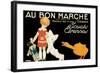 Au Bon Marche, Jouets et Etrennes-René Vincent-Framed Art Print