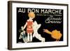 Au Bon Marche, Jouets et Etrennes-René Vincent-Framed Art Print