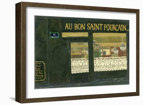 Au Bon Saint Pourcain, 2006-Delphine D. Garcia-Framed Giclee Print