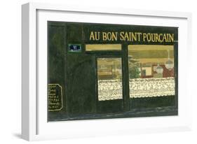 Au Bon Saint Pourcain, 2006-Delphine D. Garcia-Framed Giclee Print