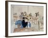 Au café-Andreas-Framed Giclee Print