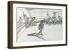 Au Cirque: Chevaux En Liberte, 1899-Henri de Toulouse-Lautrec-Framed Giclee Print