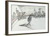 Au Cirque: Chevaux En Liberte, 1899-Henri de Toulouse-Lautrec-Framed Giclee Print