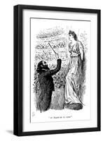 Au Clair De La Lune: the Power of Hypnosis, 1894-George Du Maurier-Framed Giclee Print