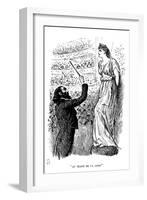 Au Clair De La Lune: the Power of Hypnosis, 1894-George Du Maurier-Framed Giclee Print