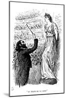Au Clair De La Lune: the Power of Hypnosis, 1894-George Du Maurier-Mounted Giclee Print