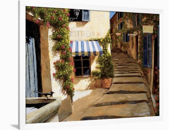 Au Coeur du Village-Gilles Archambault-Framed Art Print