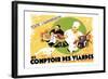 Au Comptoir des Viandes-null-Framed Art Print