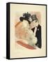 Au Concert-Henri de Toulouse-Lautrec-Framed Stretched Canvas