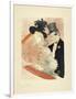 Au Concert-Henri de Toulouse-Lautrec-Framed Art Print