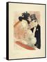 Au Concert-Henri de Toulouse-Lautrec-Framed Stretched Canvas