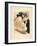 Au Concert-Henri de Toulouse-Lautrec-Framed Art Print