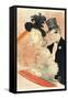 Au Concert-Henri de Toulouse-Lautrec-Framed Stretched Canvas